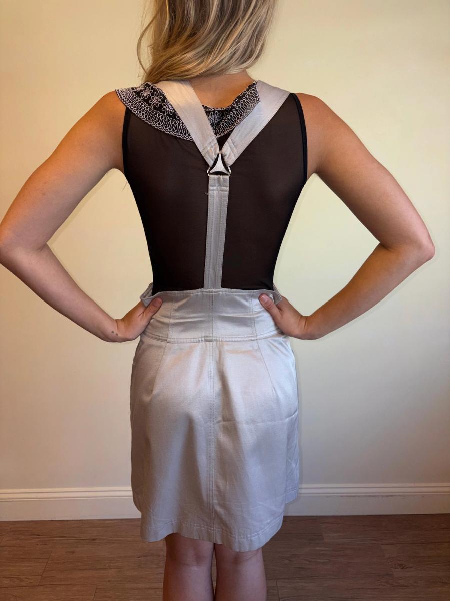 Vintage Claude Montana Suspender Skirt product image