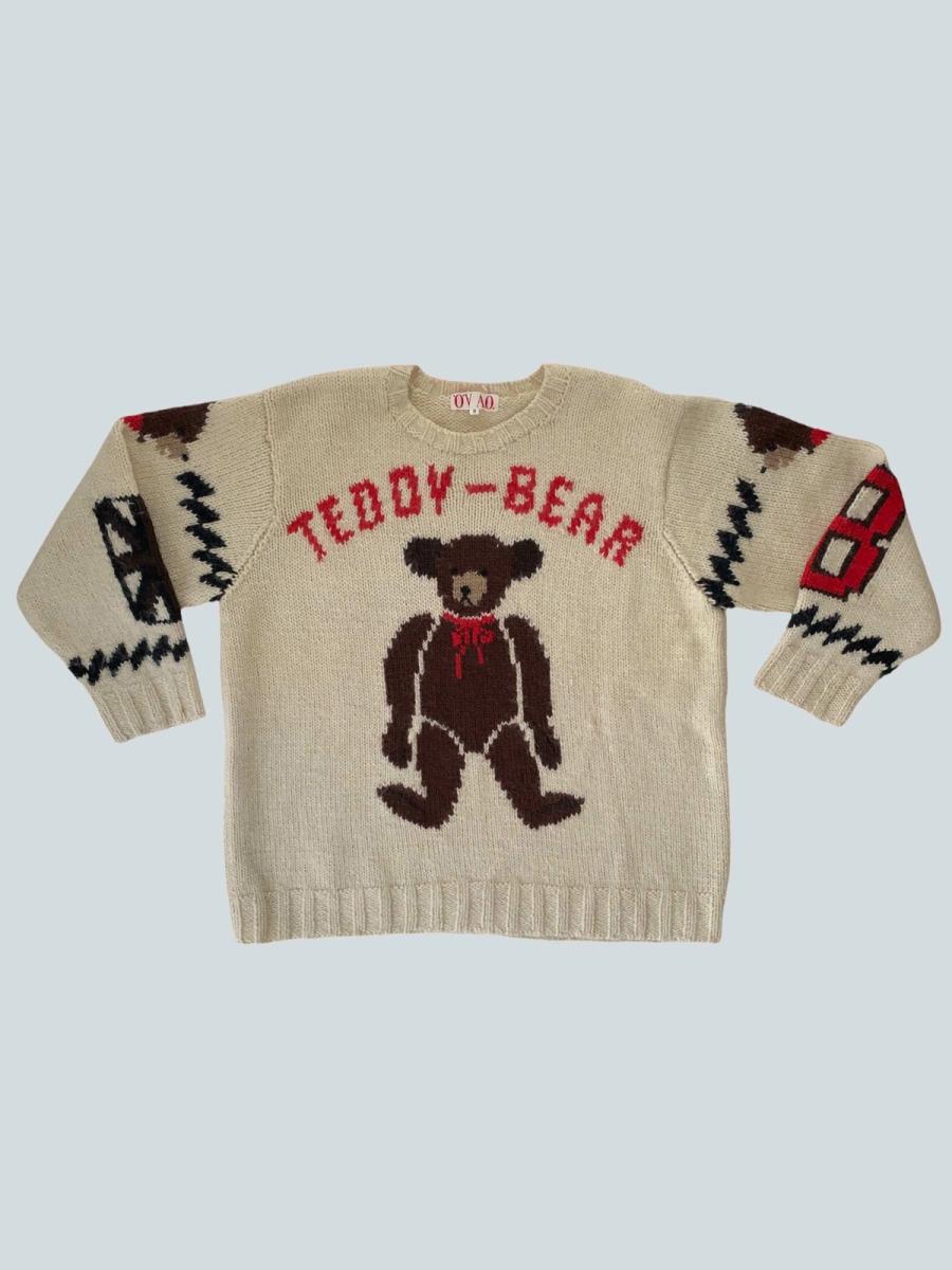 80s Atsuki Onishi Teddy-Bear Sweater
