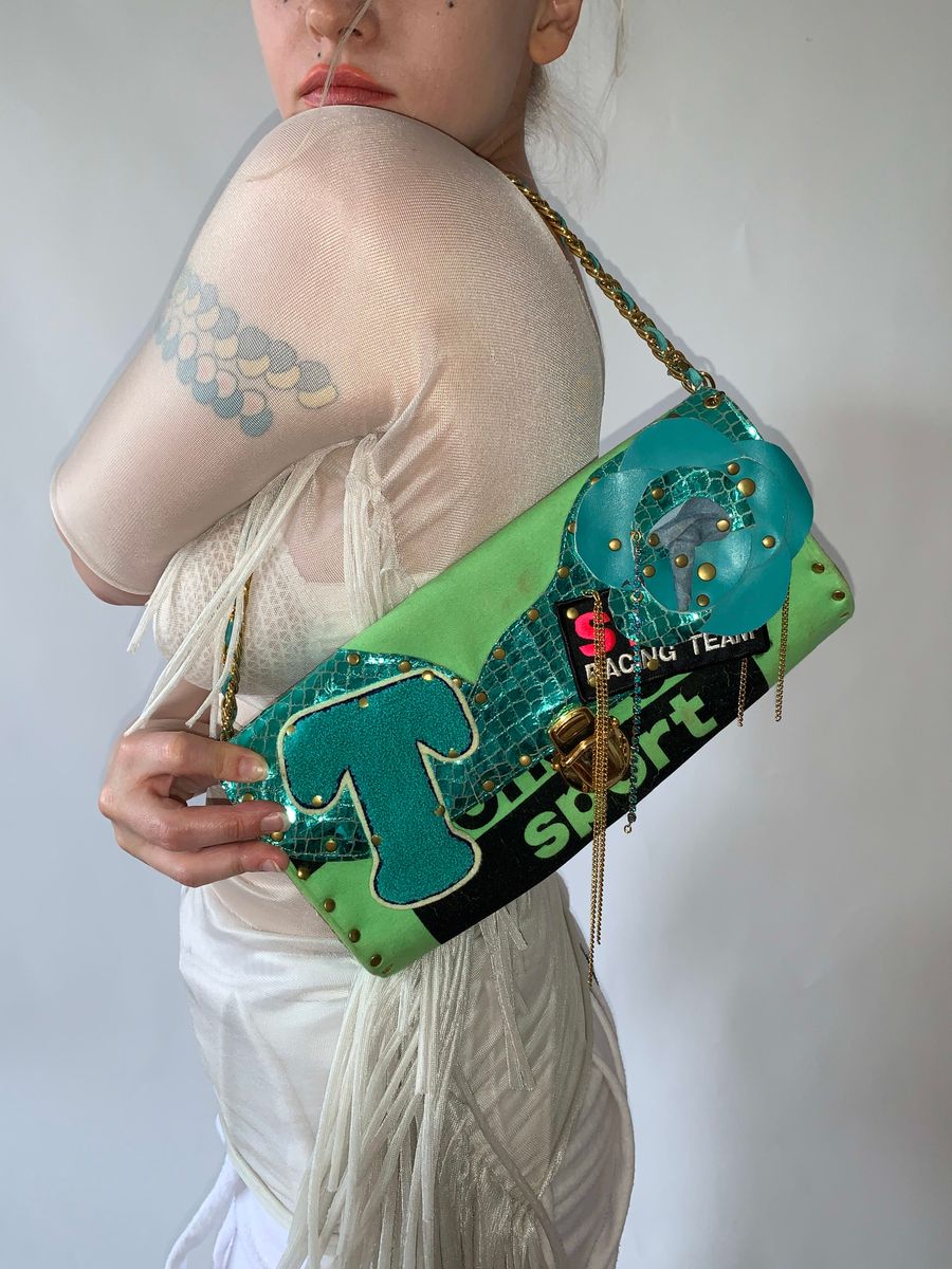 Guri Guri Assemblage Fringe Purse product image