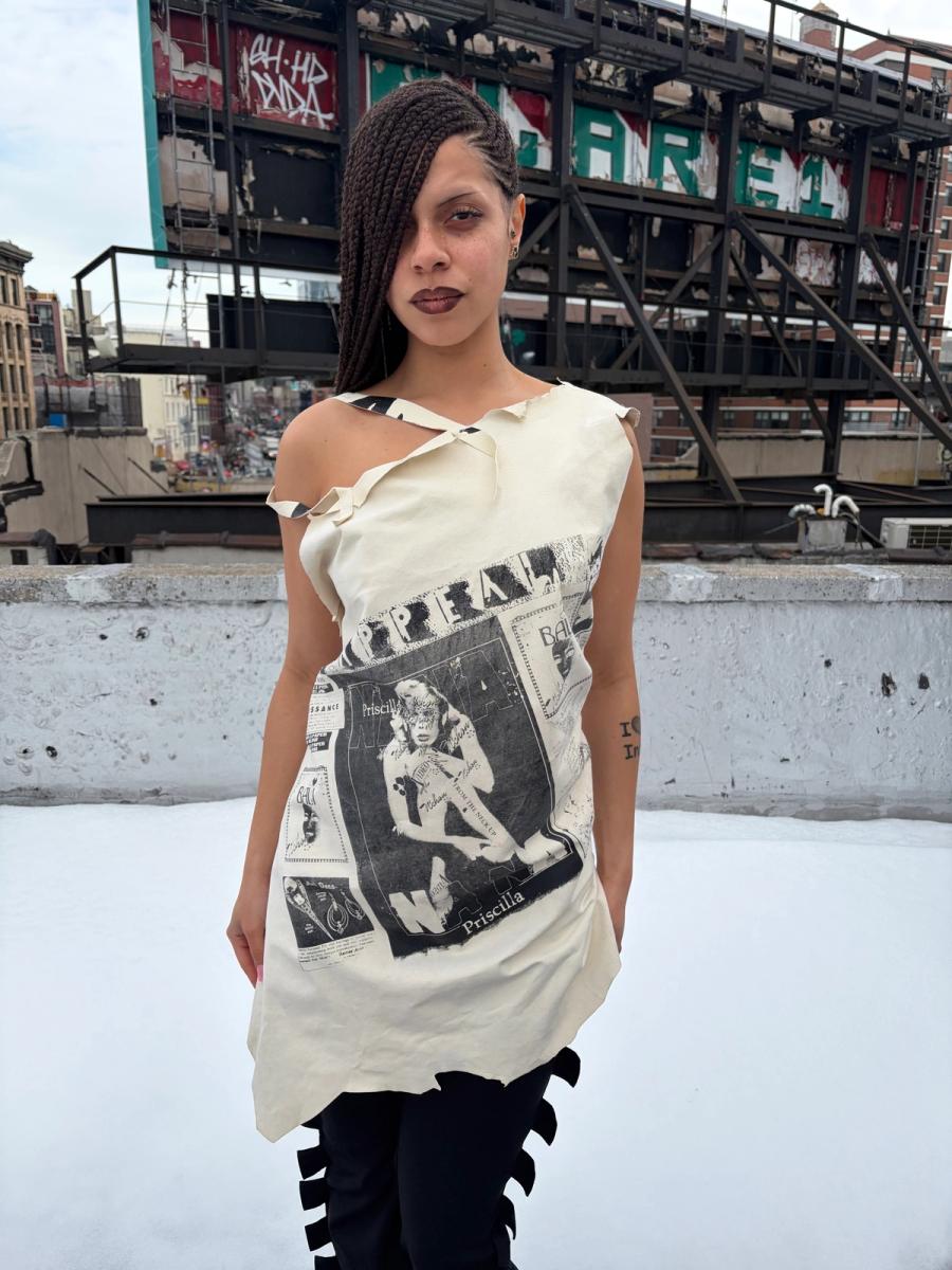 Sex Appeal Suede Asymmetric Tunic product image