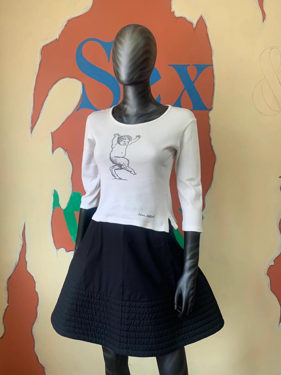 Vivienne Westwood Late 80s Satyr 3/4 Sleeve Tee product image