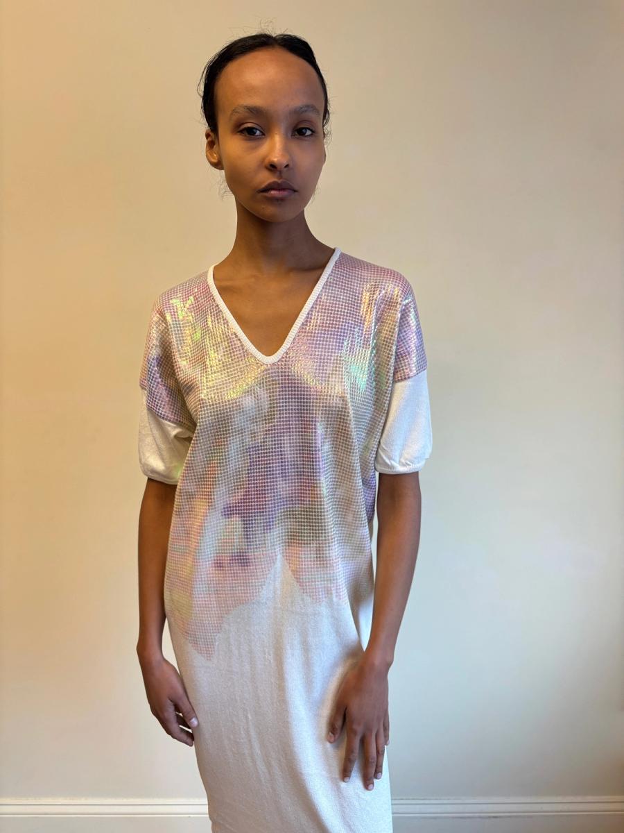 80s Krizia Iridescent Dress product image