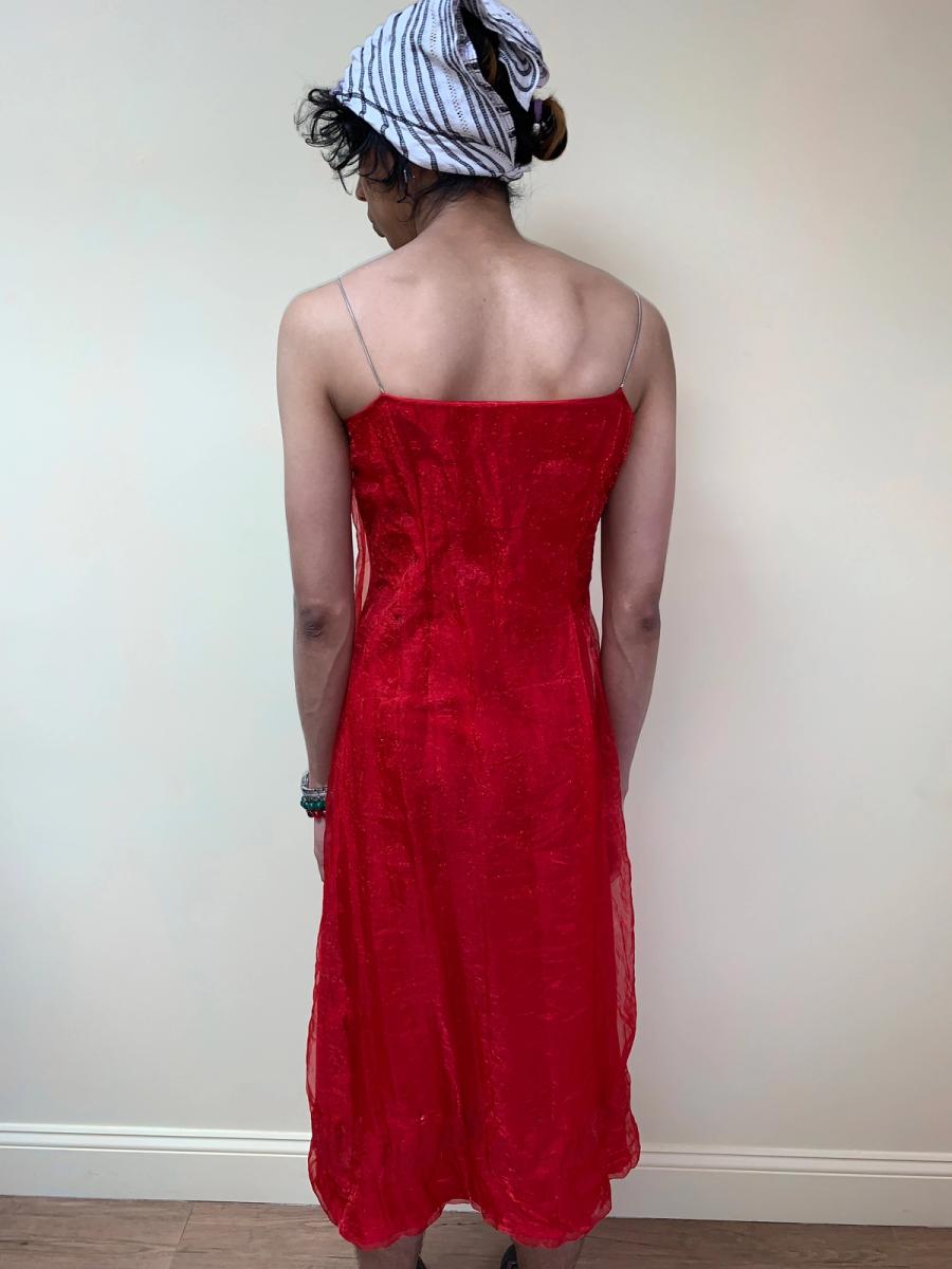 Kyoichi Fujita Felted Dress with Metal Straps product image