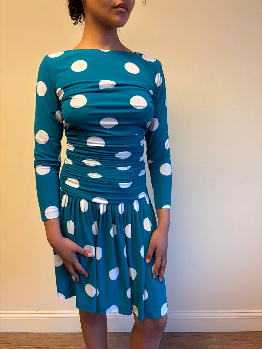 1980s Norma Kamali Polka Dot Set product image