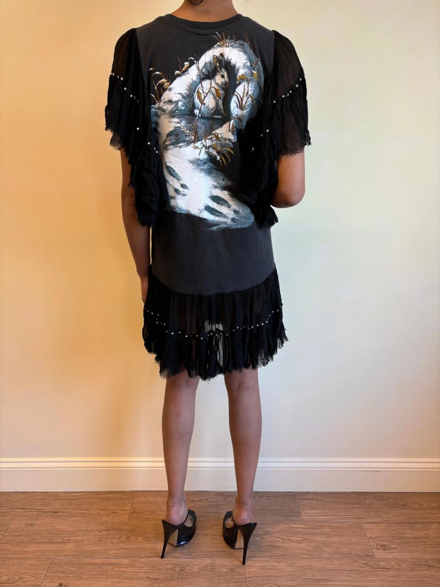 DryCleanOnly Wolf Rhinestone Dress product image