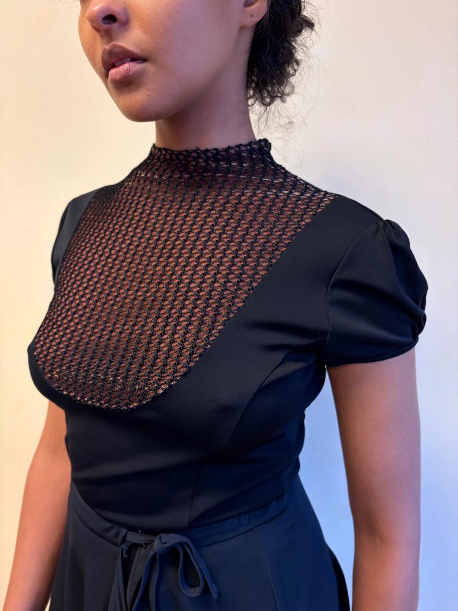 Ozbek Nude Illusion Blouse product image