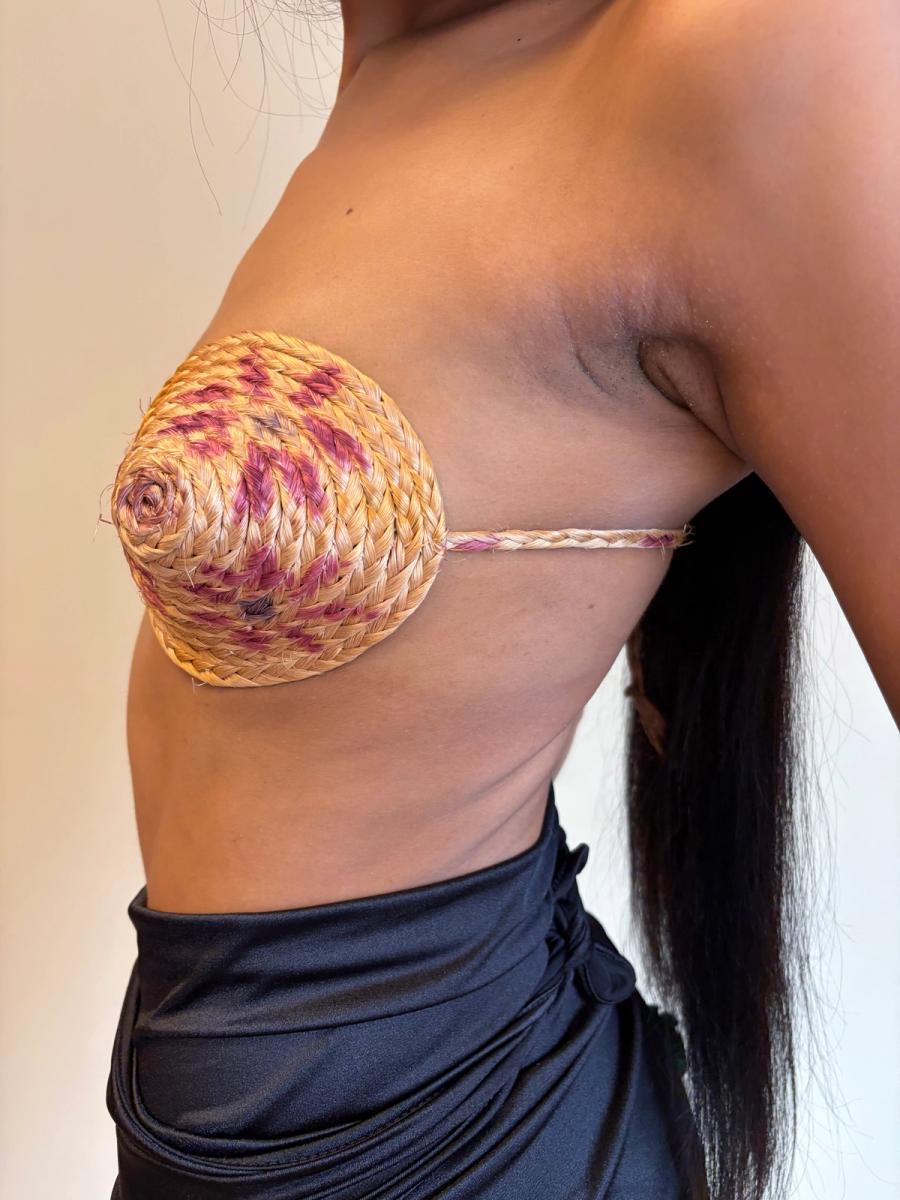 WWII Conical Souvenir Bra From The Philipines product image