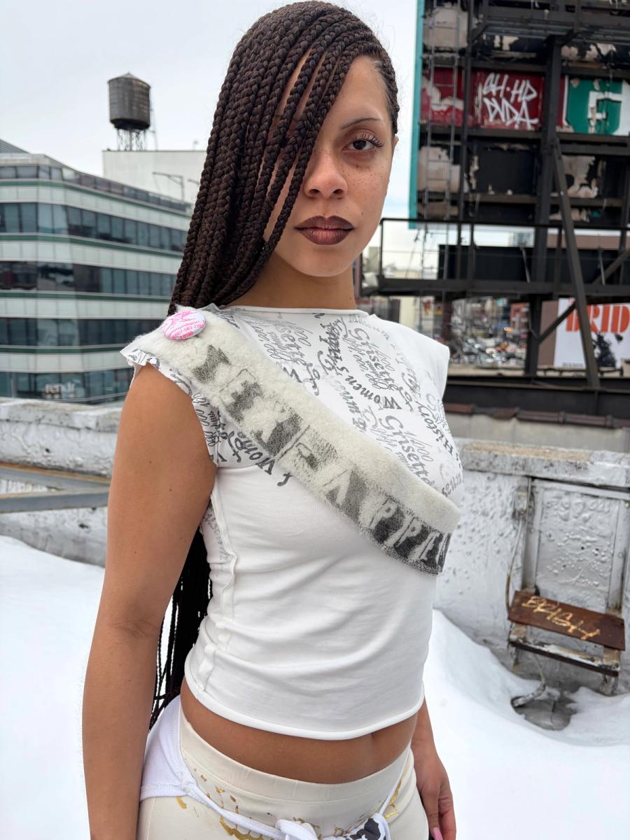 Sex Appeal Detachable Fur Tee product image