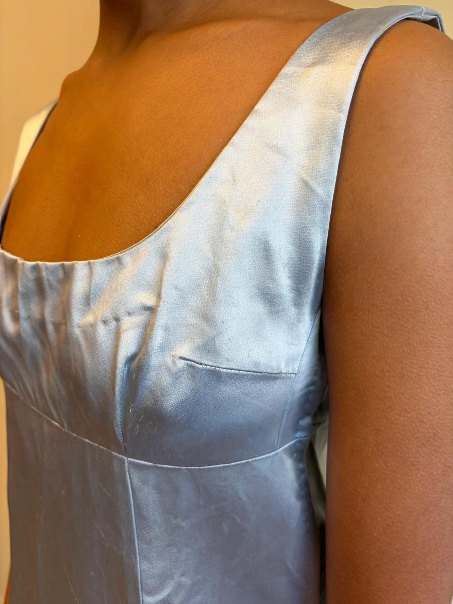 1960s Baby Blue Regency Gown product image