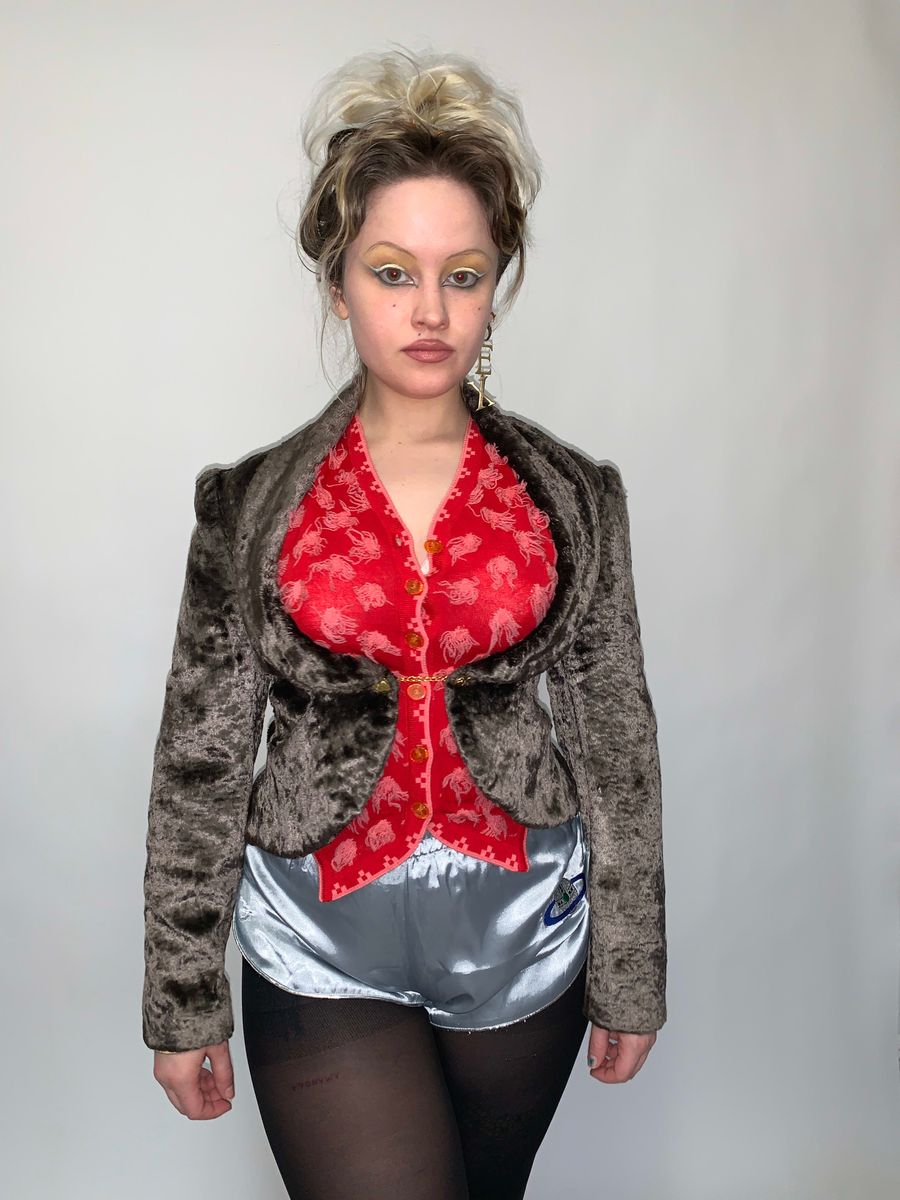 Vivienne Westwood 'On Liberty' Underbust Fur Jacket product image