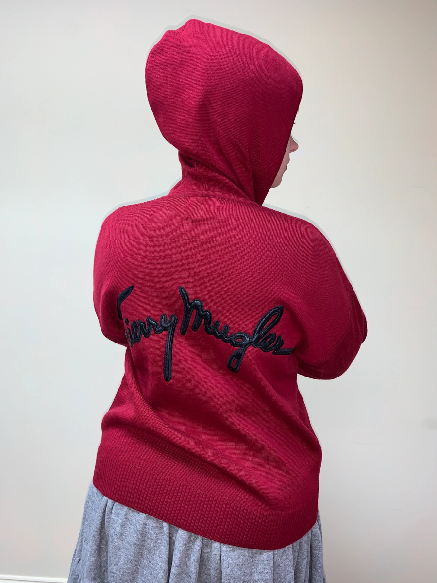 Vintage Thierry Mugler Knit Logo Sweater Hoodie product image