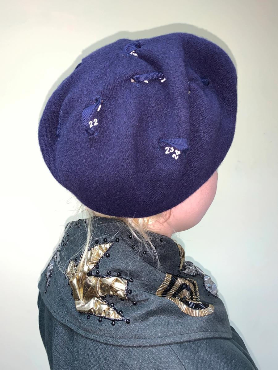 Jane Marple Adjustable Numbers Beret product image