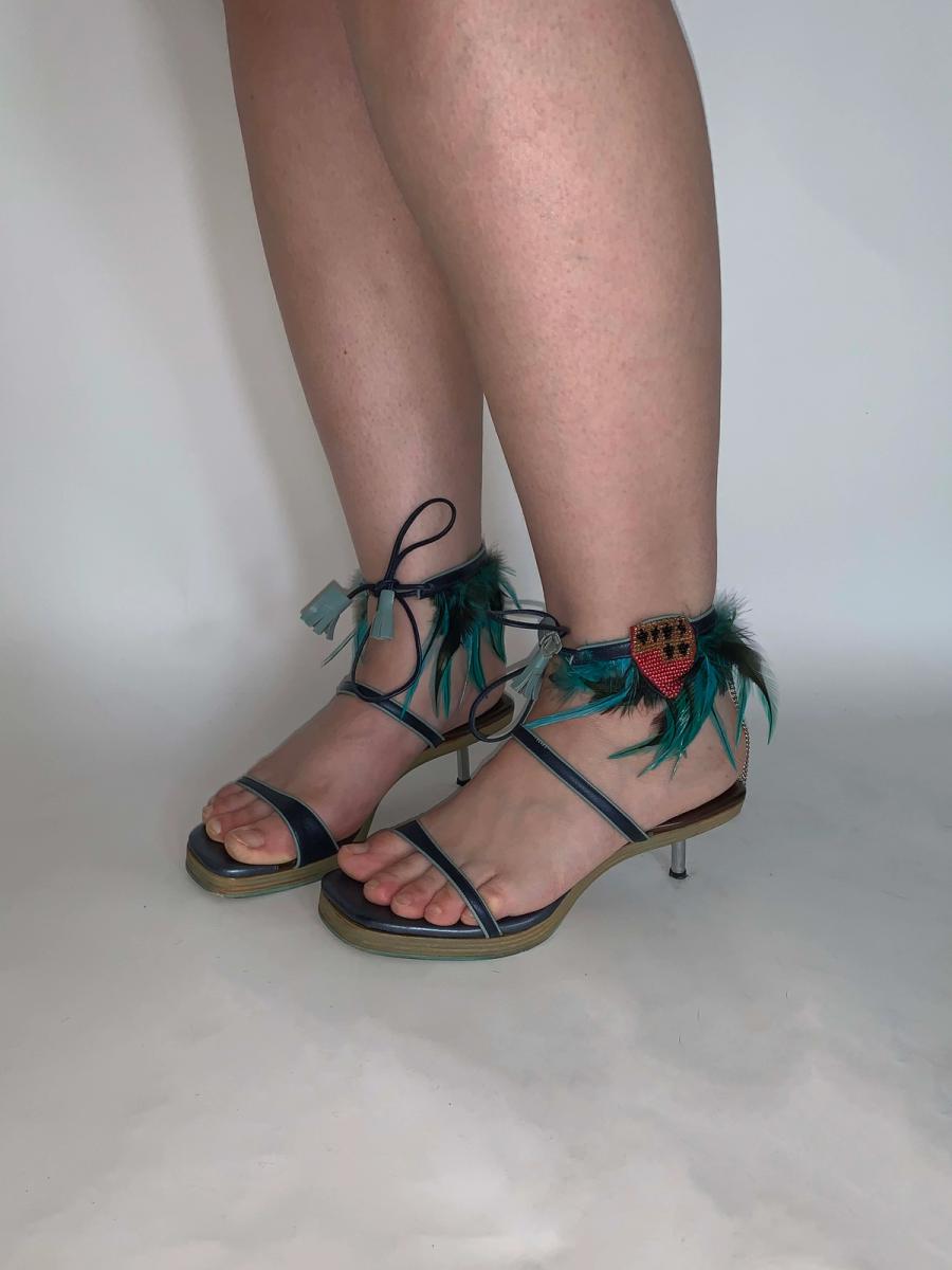 Mihara Yasuhiro Strawberry Anklet Kitten Heels product image