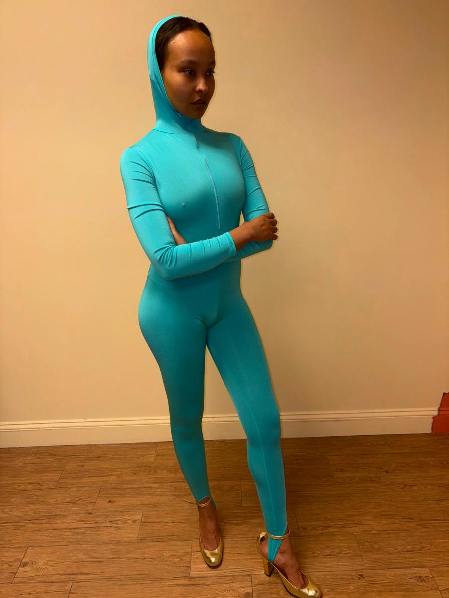 Yvan & Marzia Turquoise Catsuit  product image