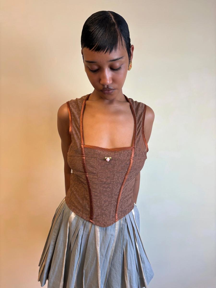 Vintage Fiorucci Lace Corset product image
