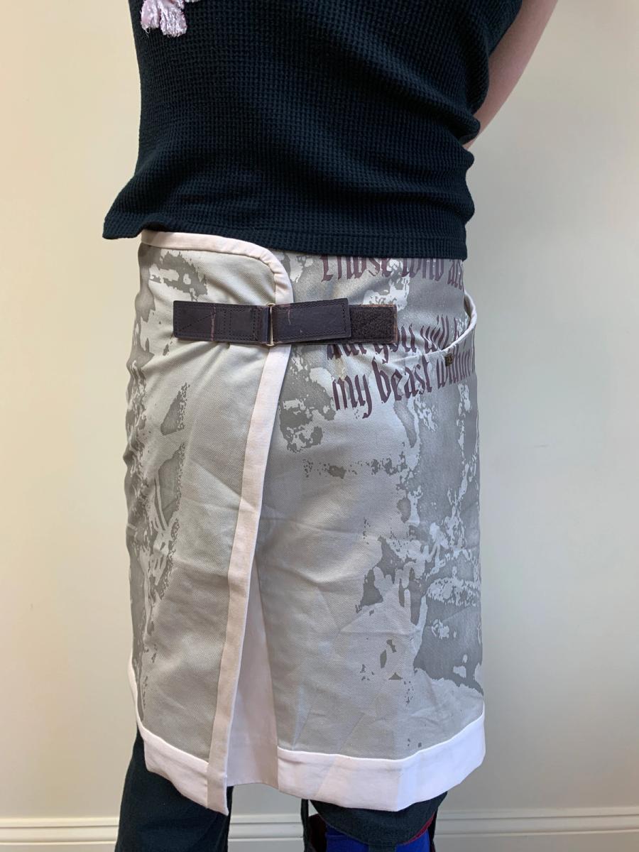 90s Beauty: Beast Wrap Skirt product image