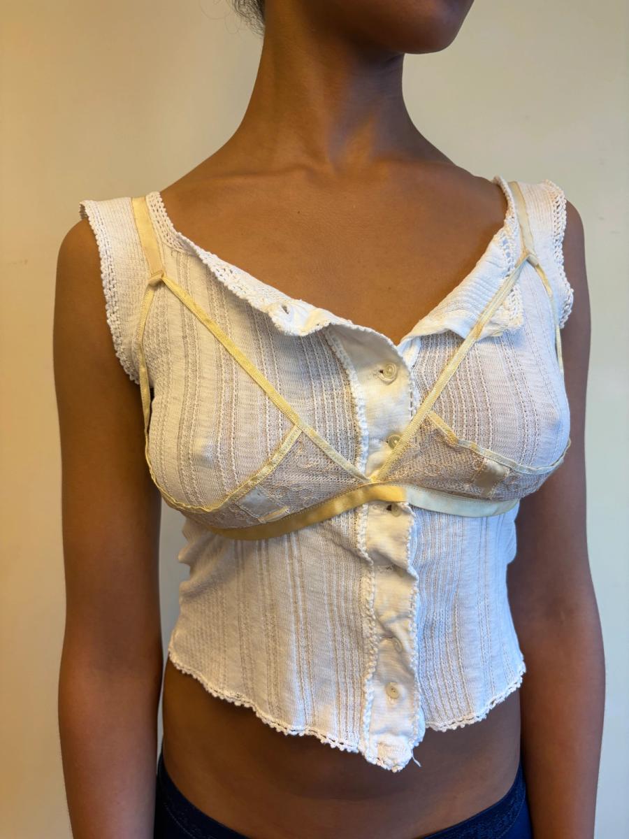 1930s French Open Cup Bra product image