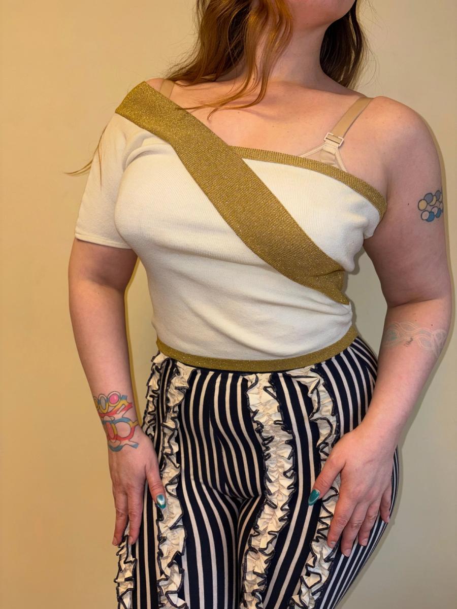 Vintage Dorothee Bis Asymmetrical Top product image