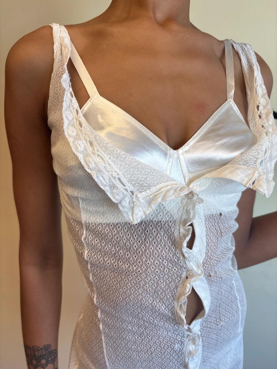 Edwardian Lace Mesh Combination Suit product image