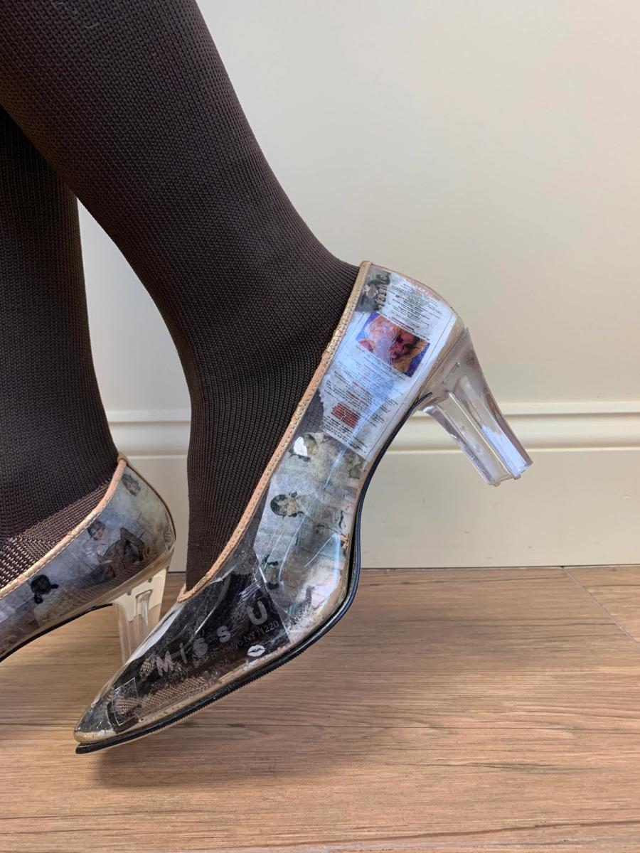 WHM 'SEZX' Collage Shoe Runway Sample product image