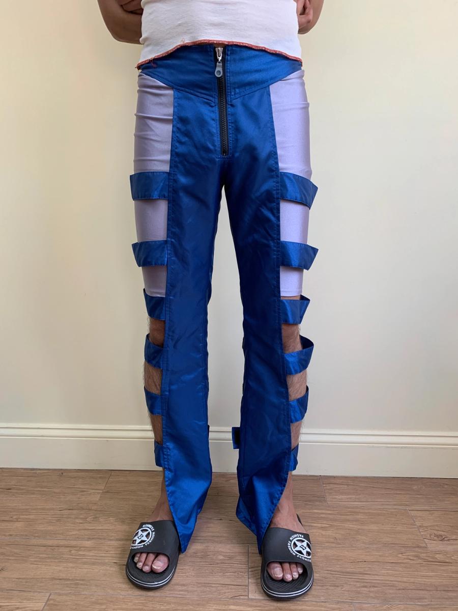 Rare Fötus Blue Cage Pants