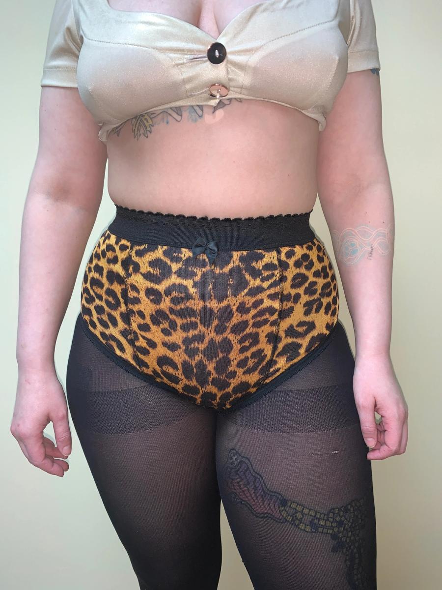 90s Jean-Paul Gaultier Cheetah Underwear product image
