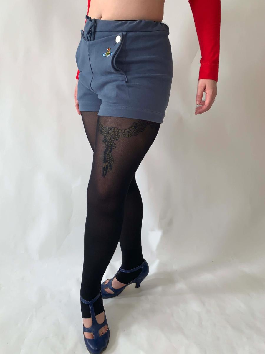 90s Vivienne Westwood Rare Flap-Front Shorts product image