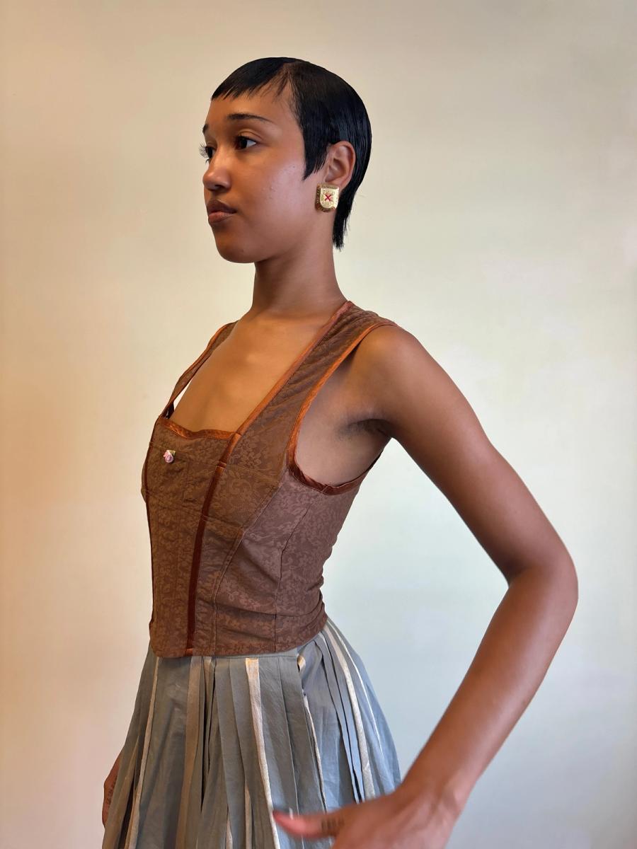 Vintage Fiorucci Lace Corset product image