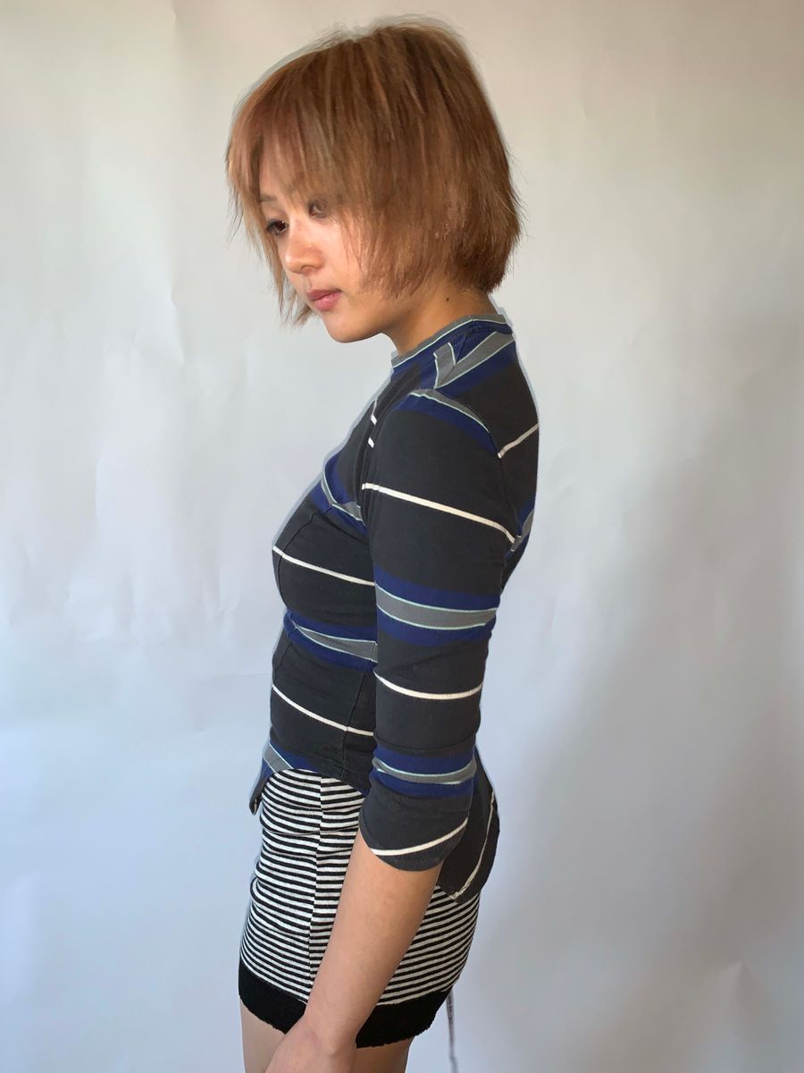 90s Vivienne Westwood Striped Orb Top product image