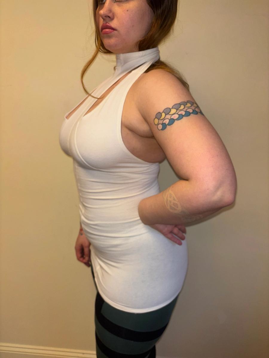 1980s Dorothée Bis Paneled Mock-neck Top product image