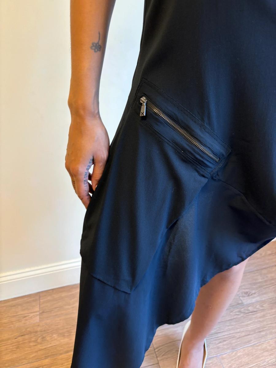 Vintage John Richmond Metal Strap and Diamante Dress product image