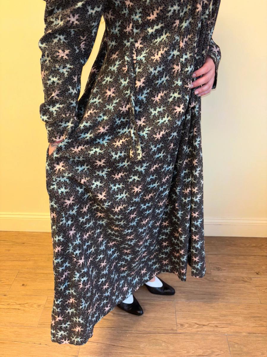 1800s Vermicular Print Vibrant Wrapper product image