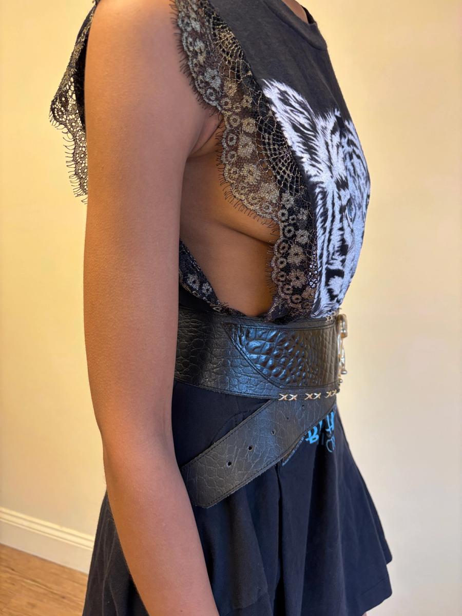 80s Jaguar Leather Belt product image