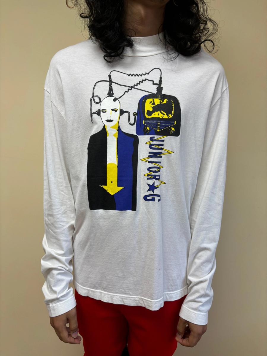 80s Junior Gaultier Cyber Print T-shirt product image