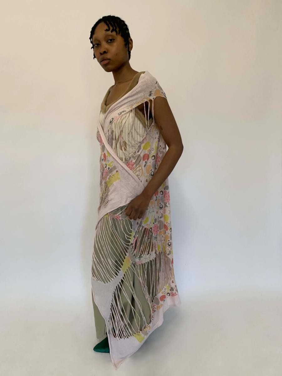 Nozomi Ishiguro Slashed Wrap product image