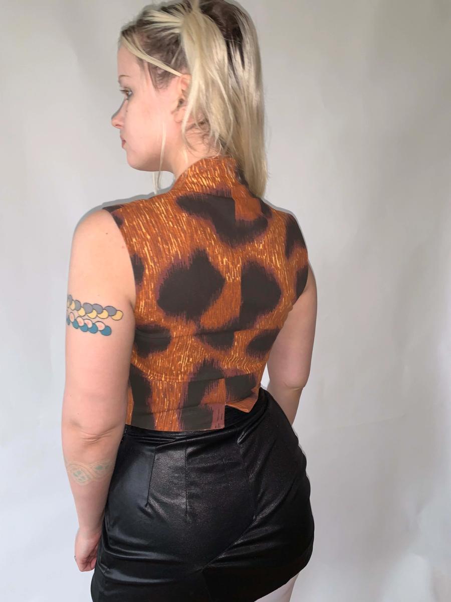 Vivienne Westwood Rare SS94 Café Society Cheetah Vest  product image