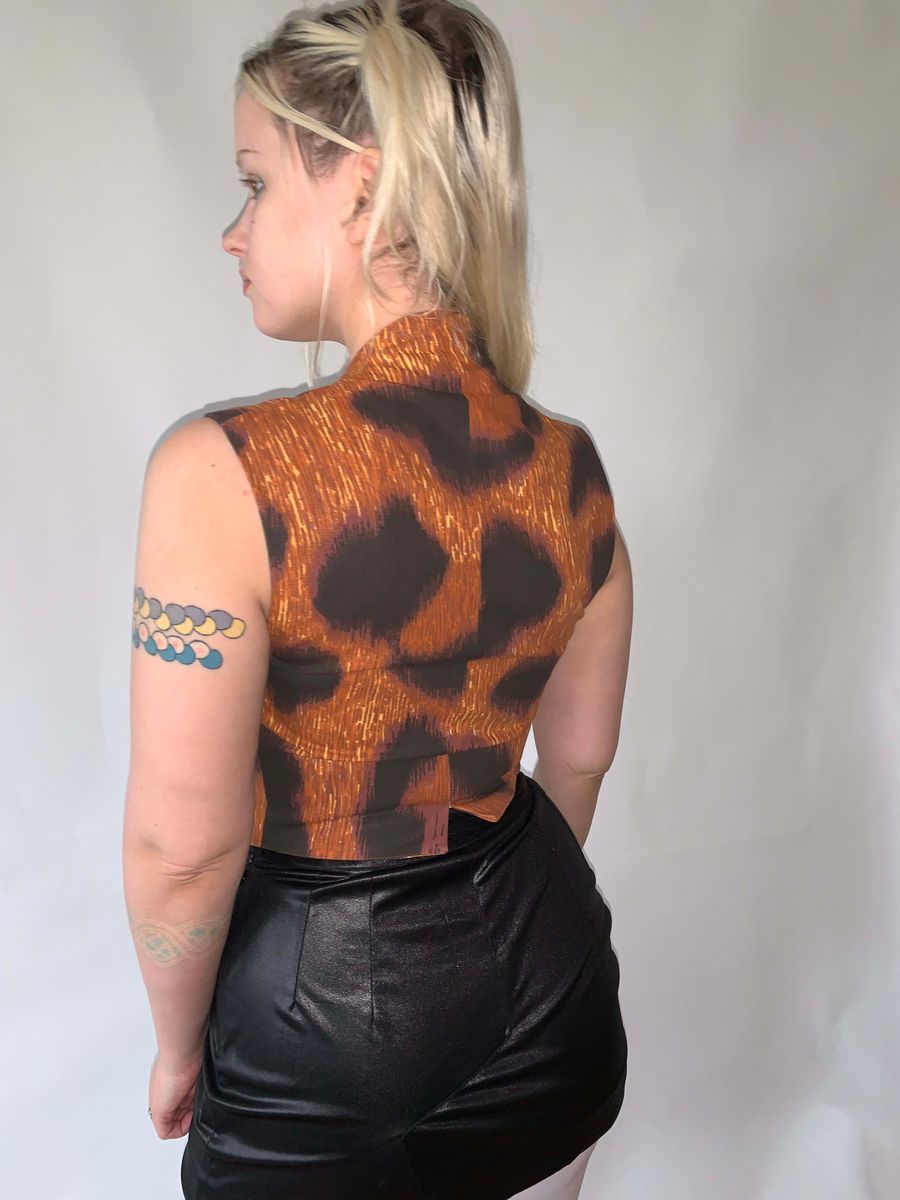 Vivienne Westwood Rare SS94 Café Society Cheetah Vest product image