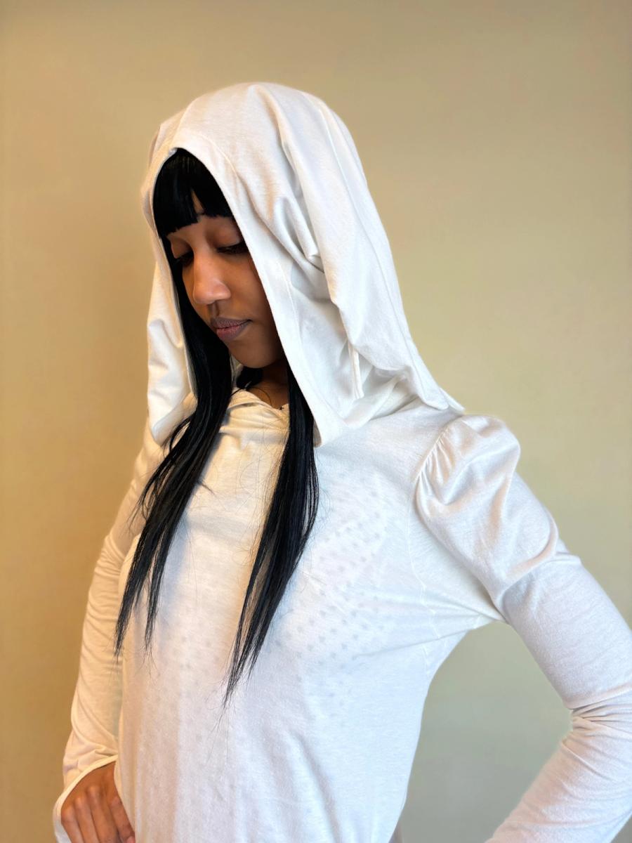 Bernhard Willhelm White Cat Ear Top product image