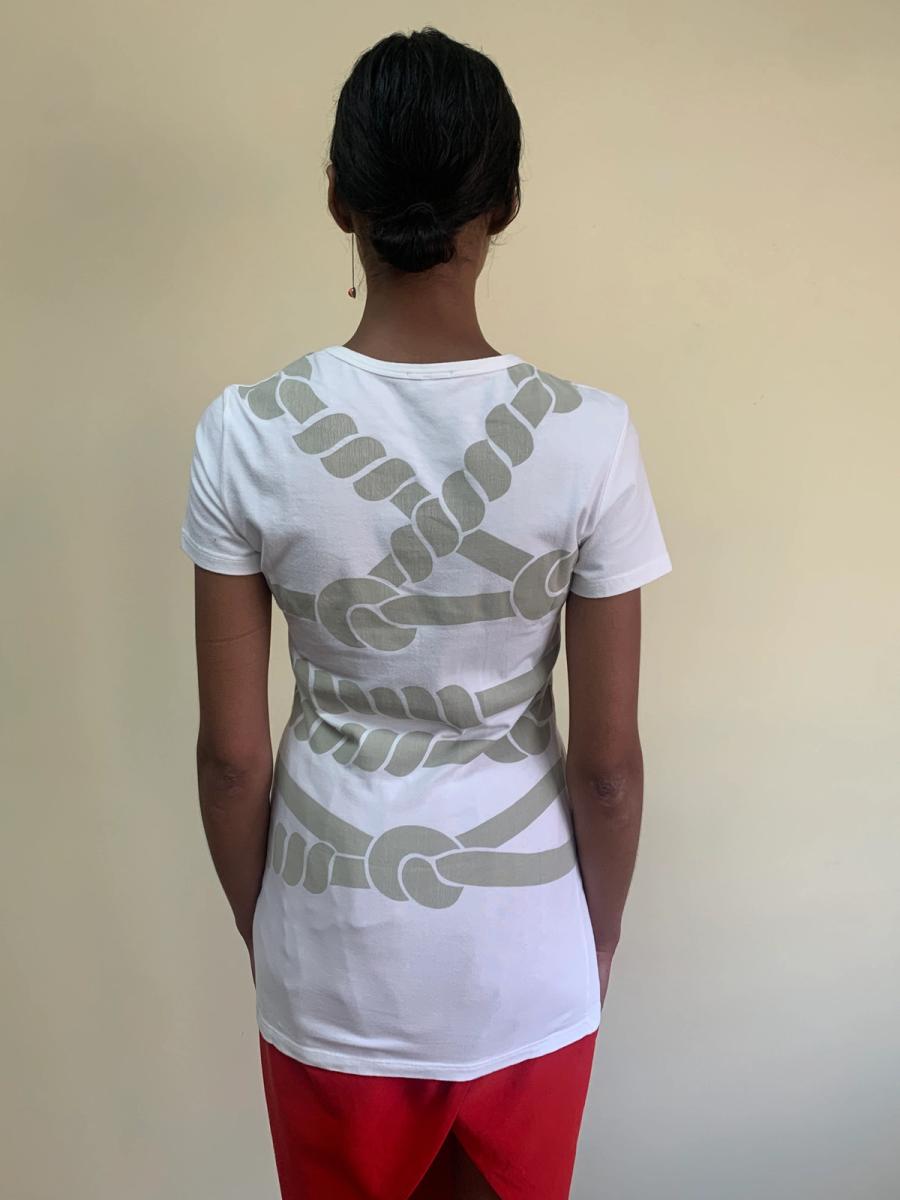 Vivienne Westwood SS 1998 Tromp L'oeil Rope Bondage Tee product image