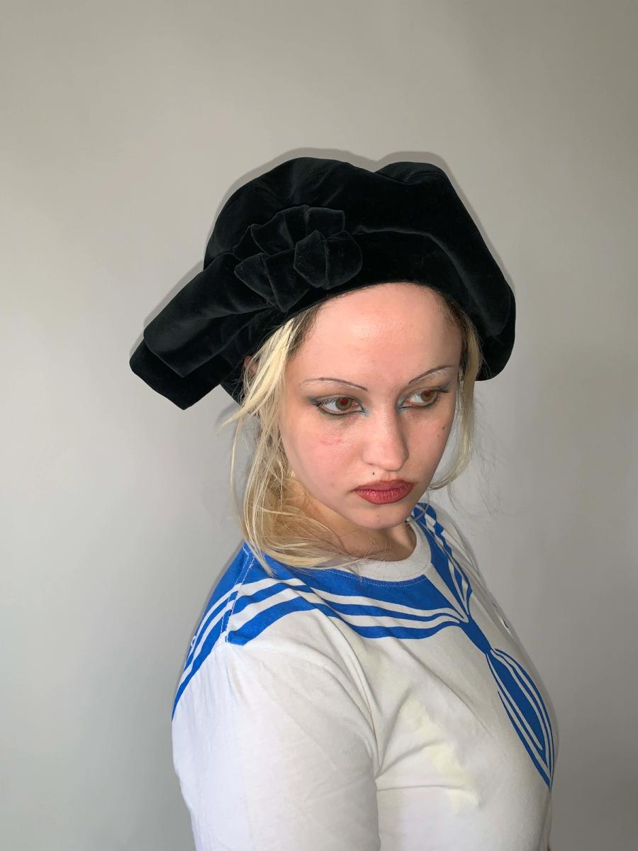 1990s Vivienne Westwood Velvet Cap  product image