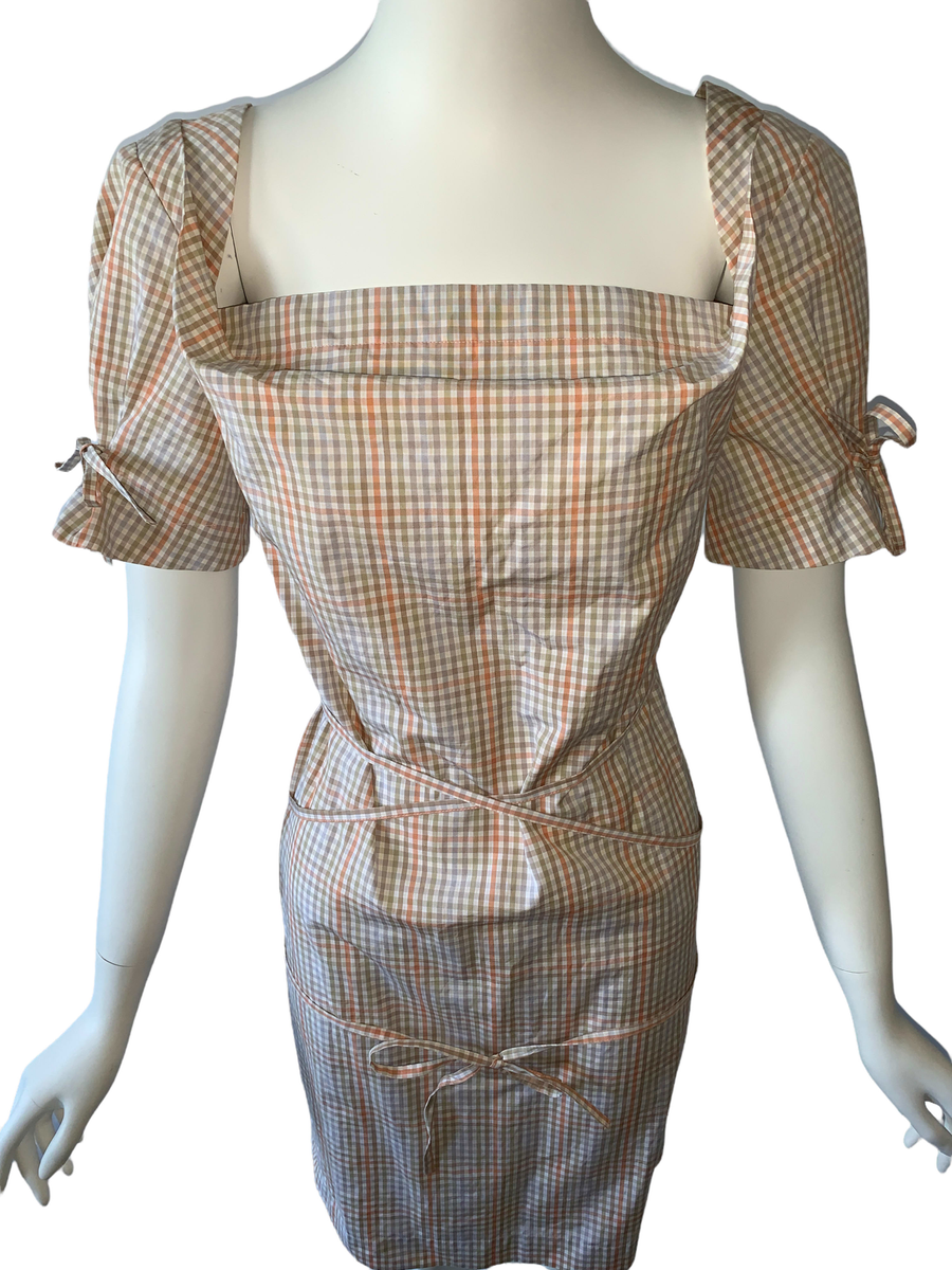 Vivienne Westwood Gingham Tie Dress product image