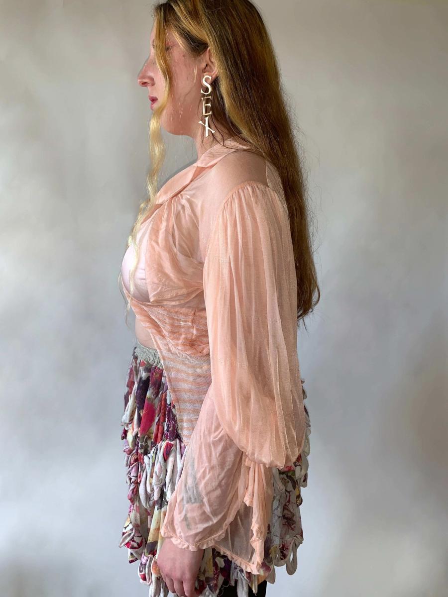 Theatre Products Pink Stocking Blouse product image