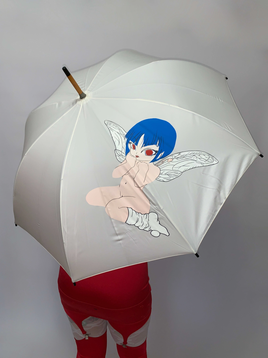 Beauty: Beast Tink Fairy Umbrella