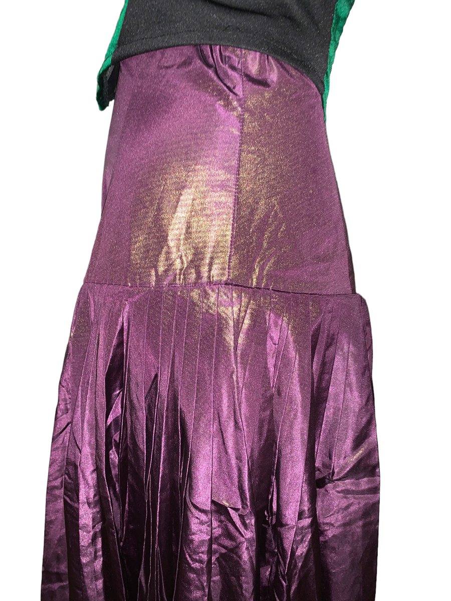80s Norma Kamali Changeable Taffeta Skirt product image