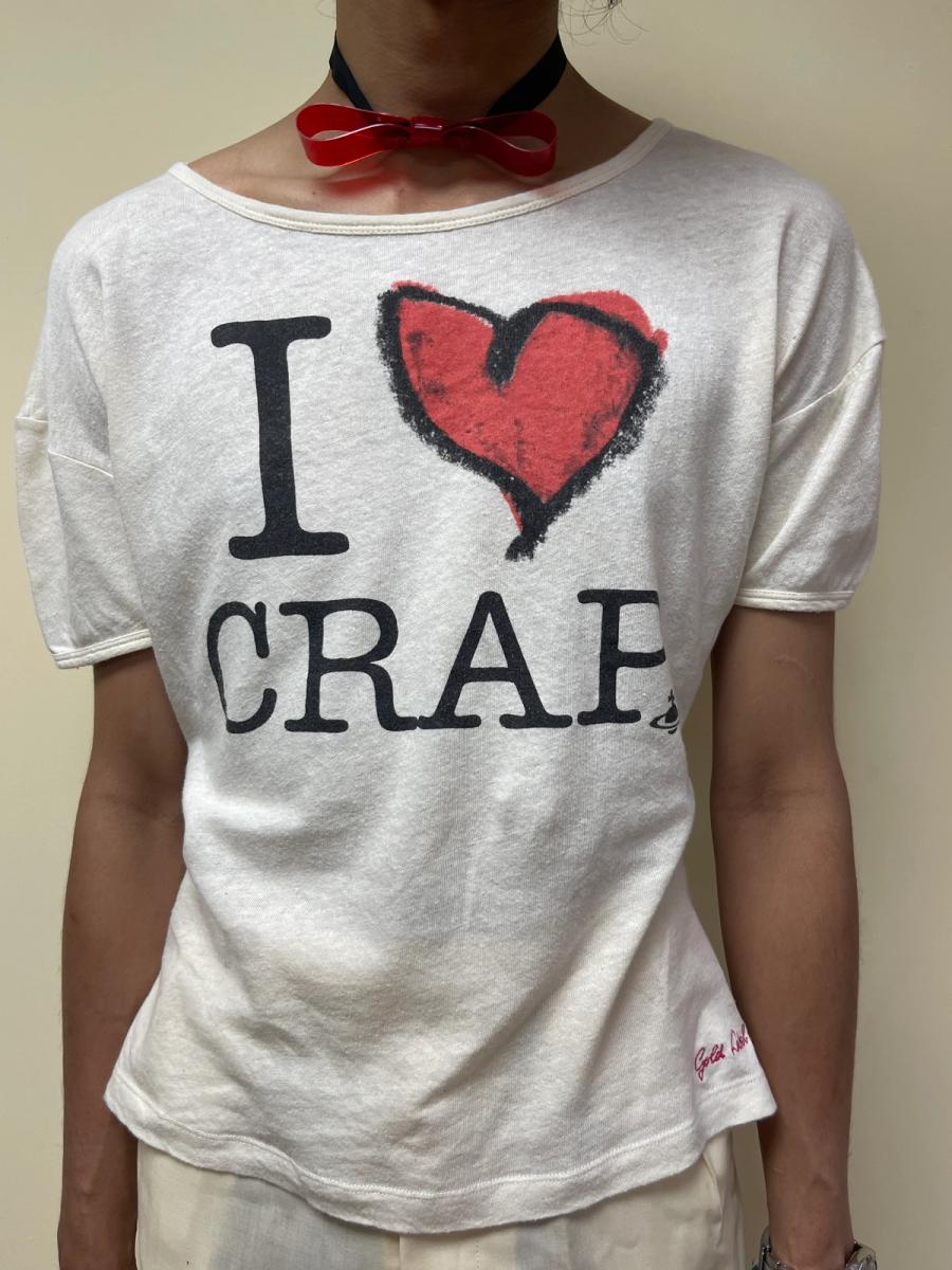 Vivienne Westwood "I Heart Crap" Knit T-shirt product image