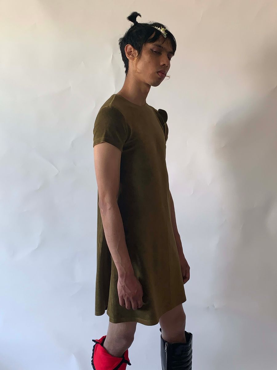 Castelbajac Teddy Bear Sleeve Minidress product image