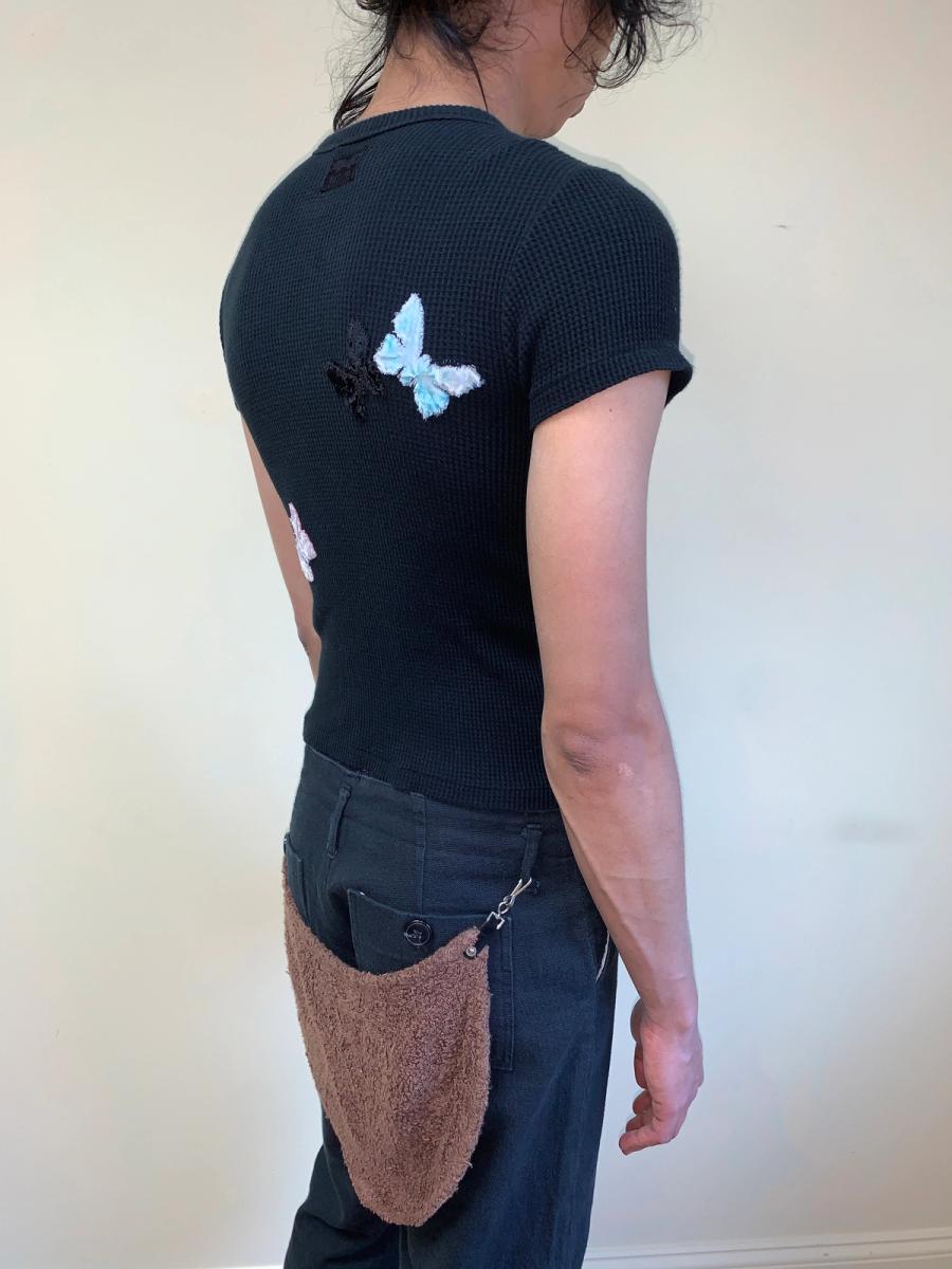 20471120 Waffle Tee with Butterflies product image