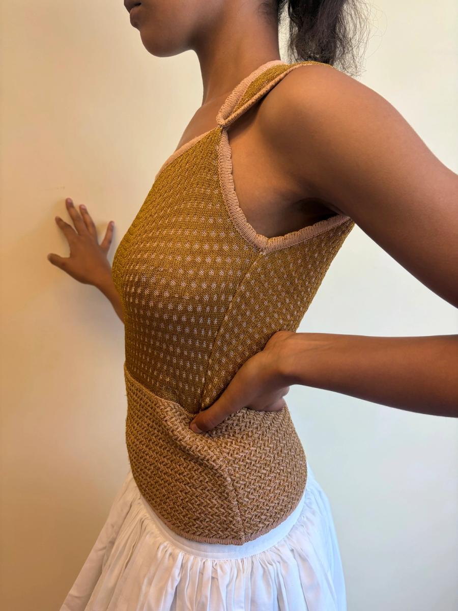 Vivienne Westwood Gold Label Gold Knit Top  product image