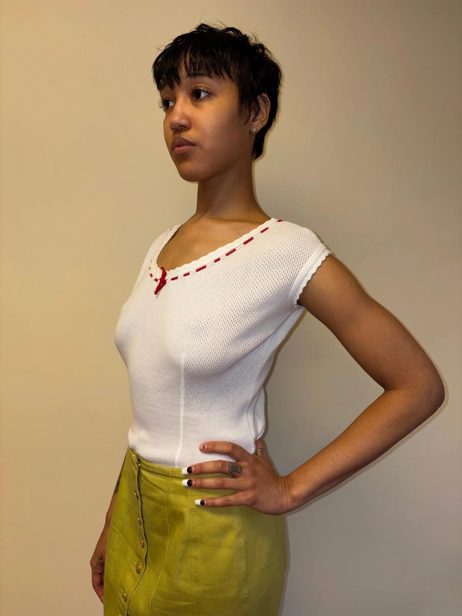 Vintage Chantal Thomass Pointelle Onesie product image