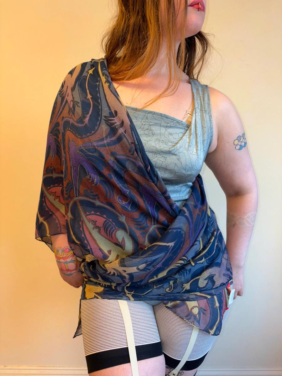 1993 Vivienne Westwood 'Grand Hotel' Oversized Shawl product image